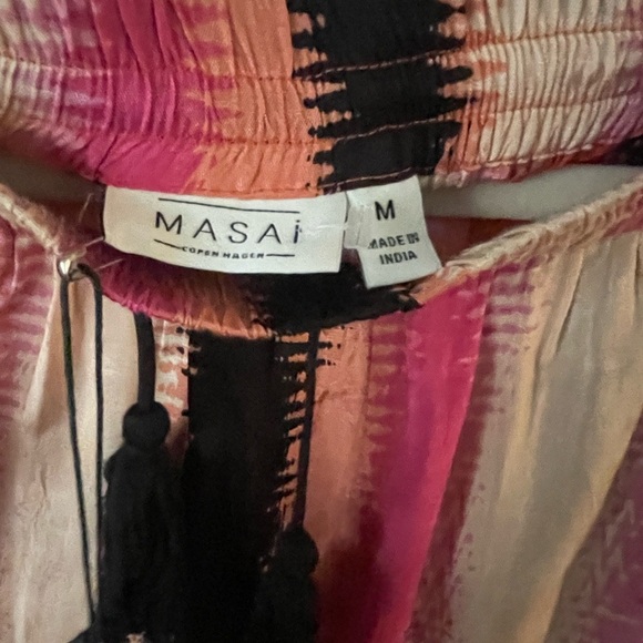 MASAI COPENHAGEN
Silja Stripe Drawstring Waist Midi Skirt - Picture 4 of 6